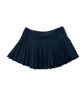 2000´S  DIVIDED BLACK PLEATED SKIRT