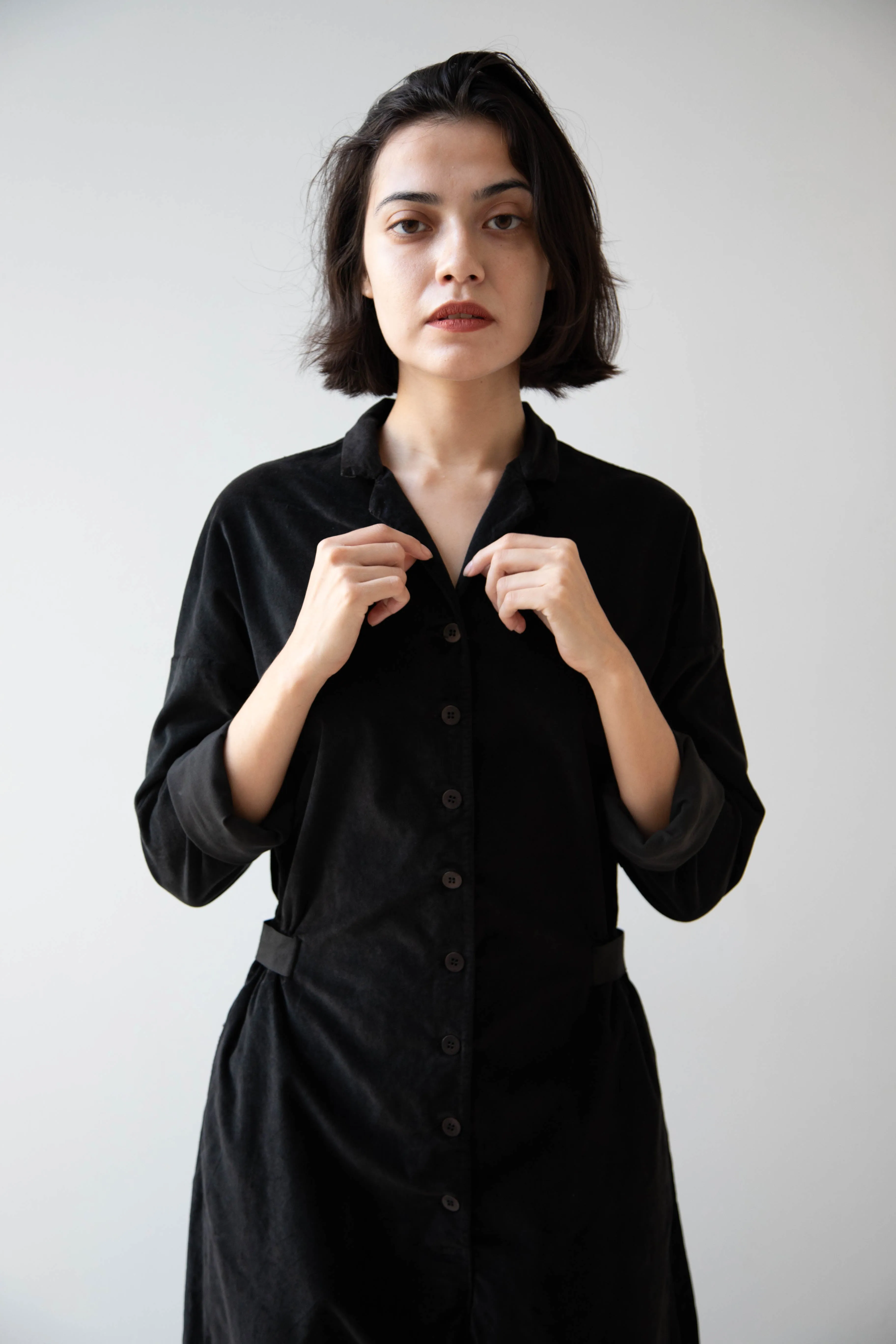 Album di Famiglia | Velvet Jumpsuit in Slate