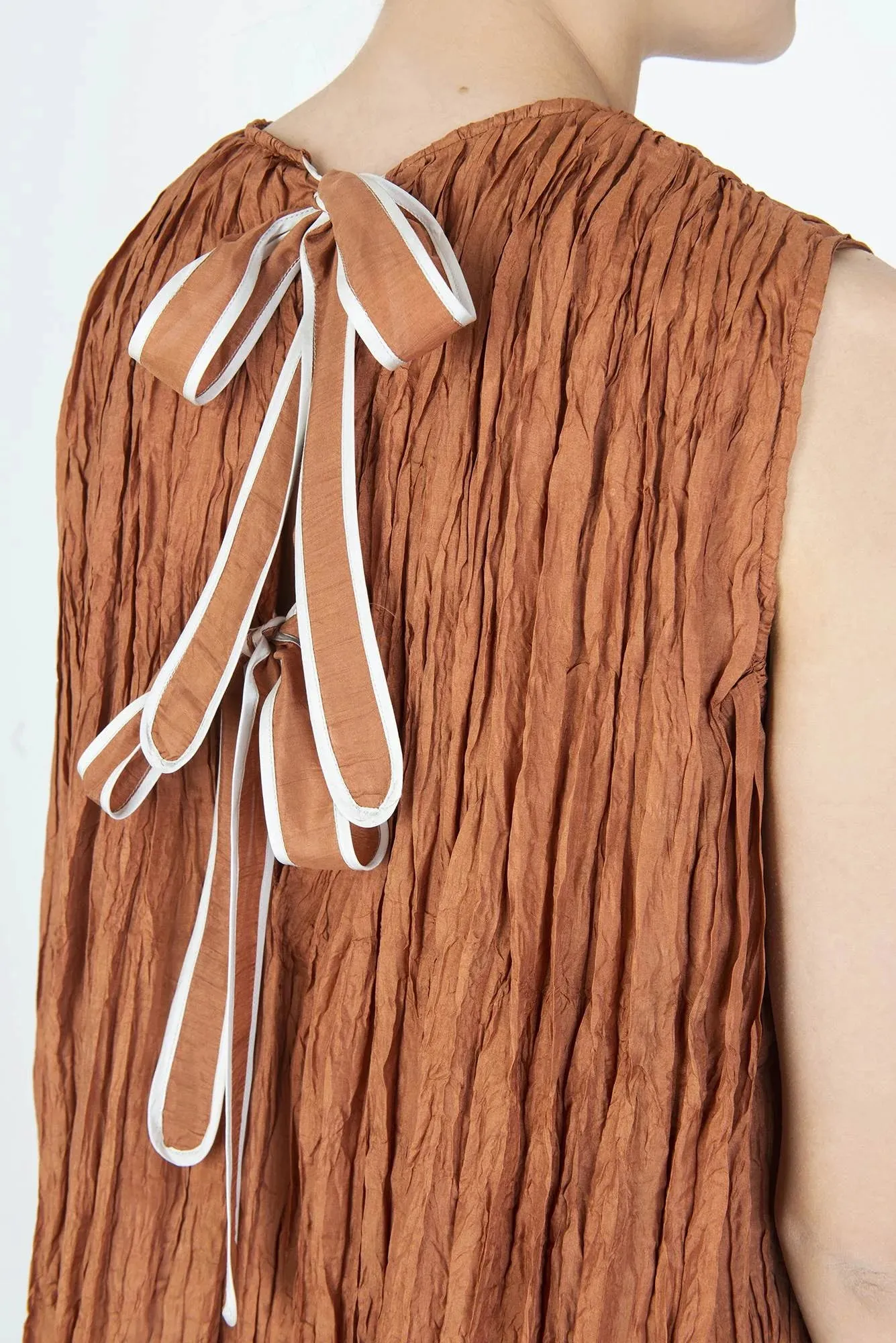 Alysi - Crinckle Top: Paprika