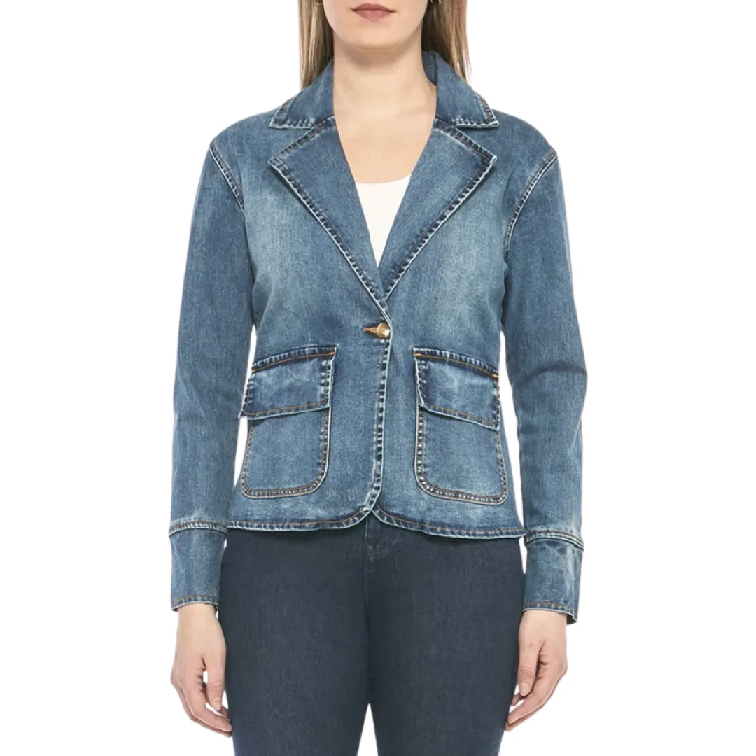 Apparel- Lola Jeans Gia Denim Blazer