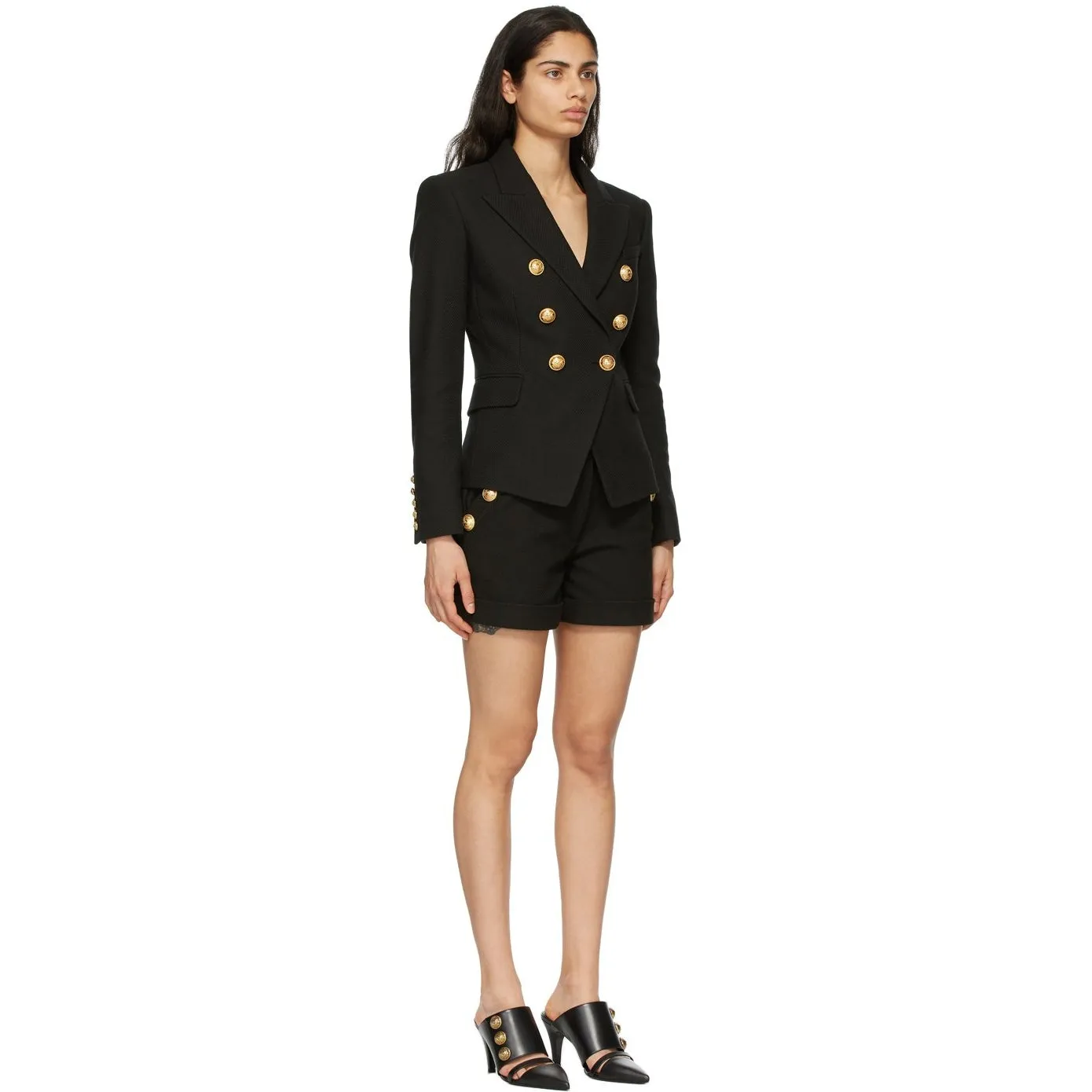 Balmain Black Gitane Blazer