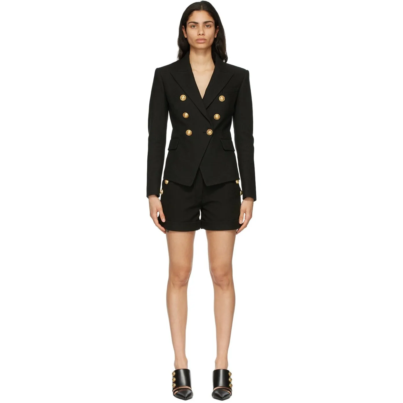 Balmain Black Gitane Blazer