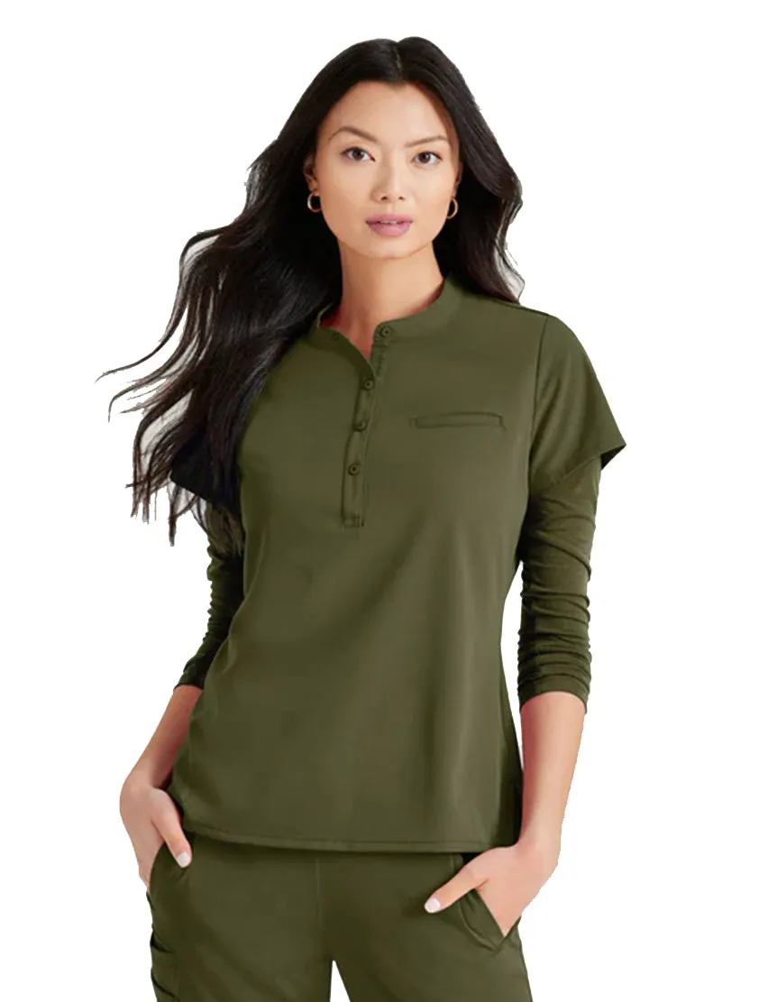 Barco Unify™ by Barco Purpose 4-Pocket V-Neck Scrub Top