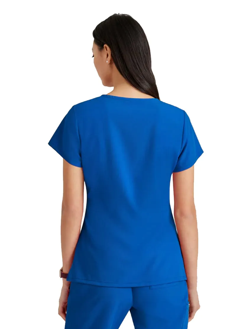 Barco Unify™ by Barco Purpose 4-Pocket V-Neck Scrub Top