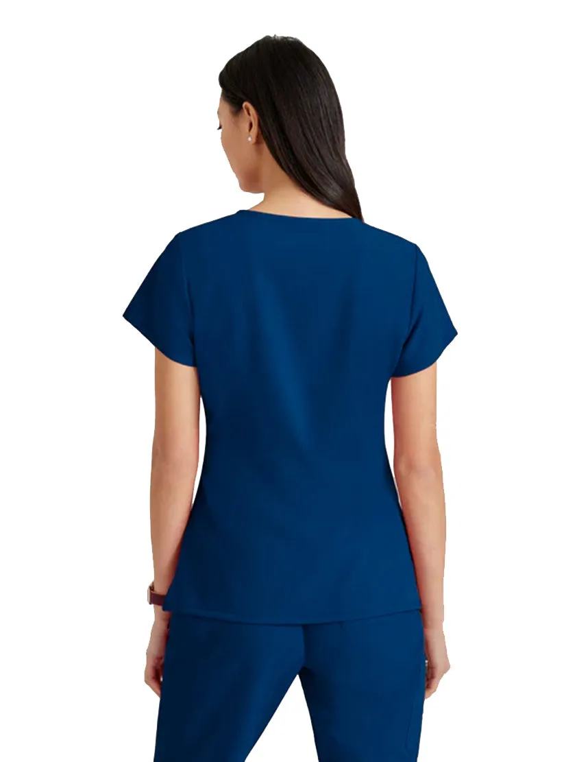 Barco Unify™ by Barco Purpose 4-Pocket V-Neck Scrub Top