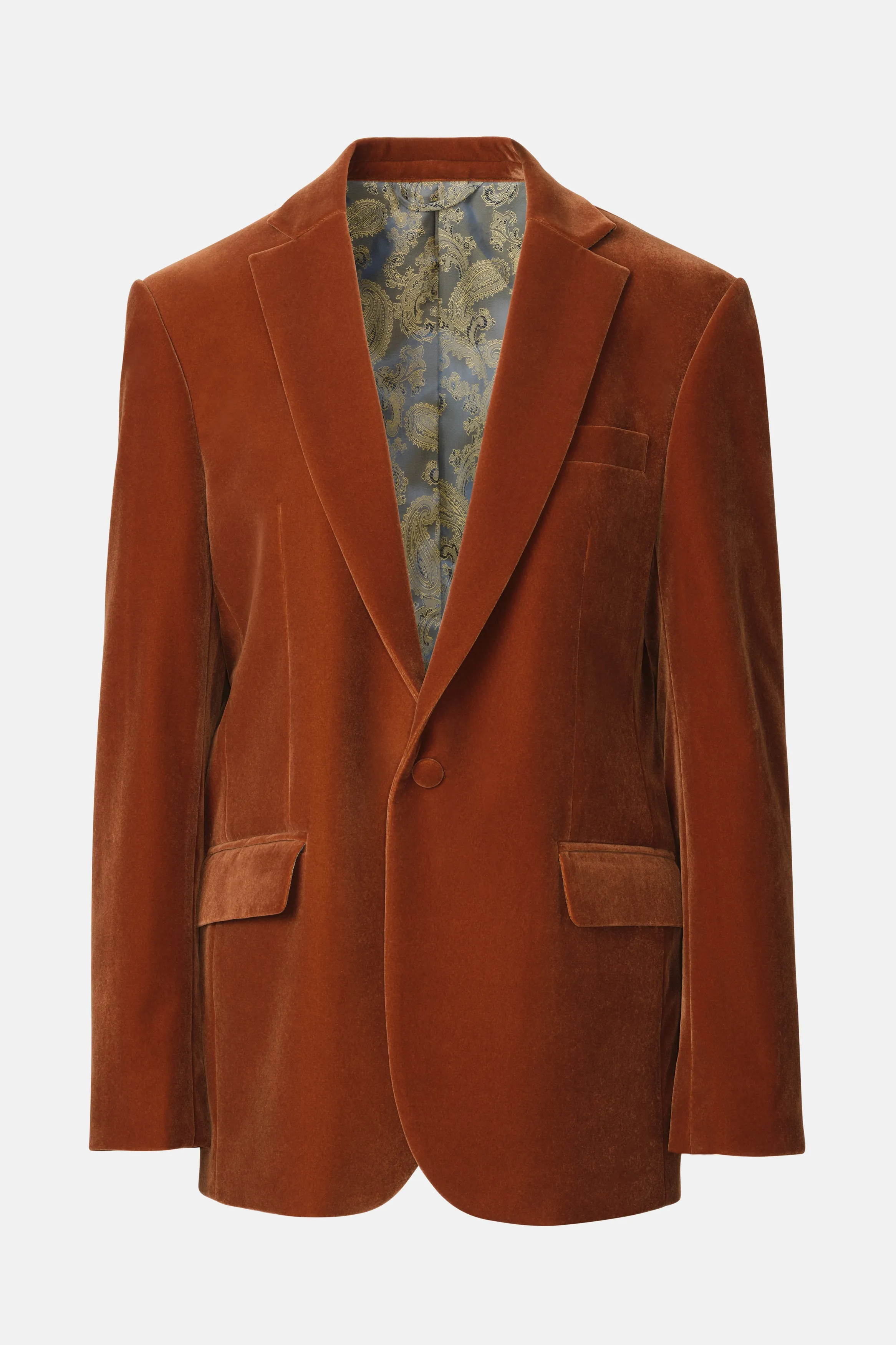 Belfort Blazer Velvet - Caramel