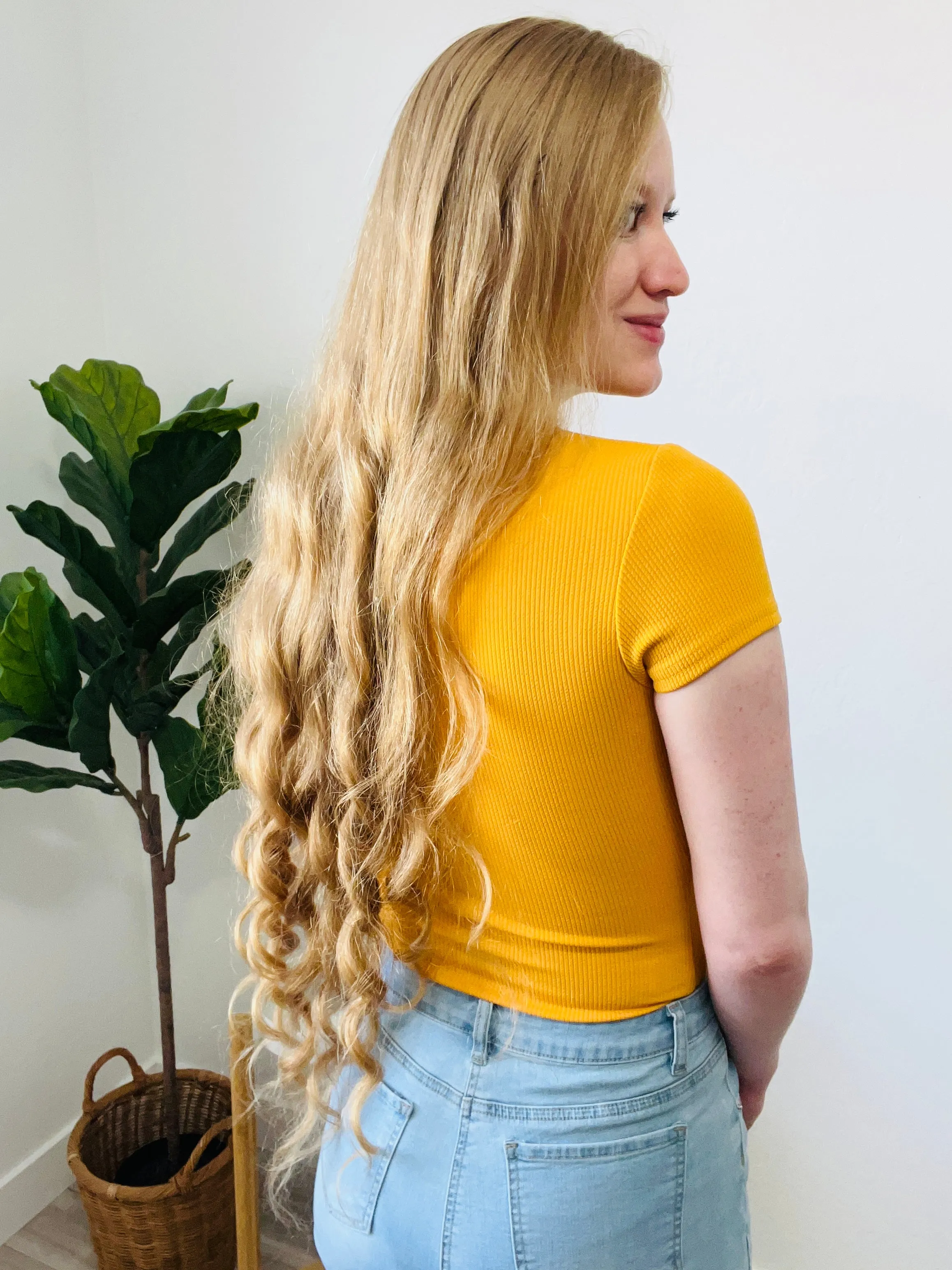 Bianca Bodysuit (Mustard)