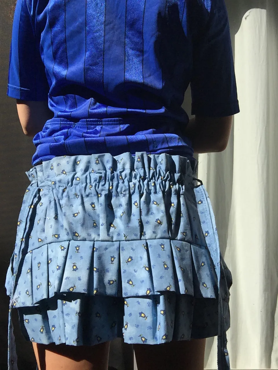 Blue Provence Rodeo Prairie Flounce Skirt