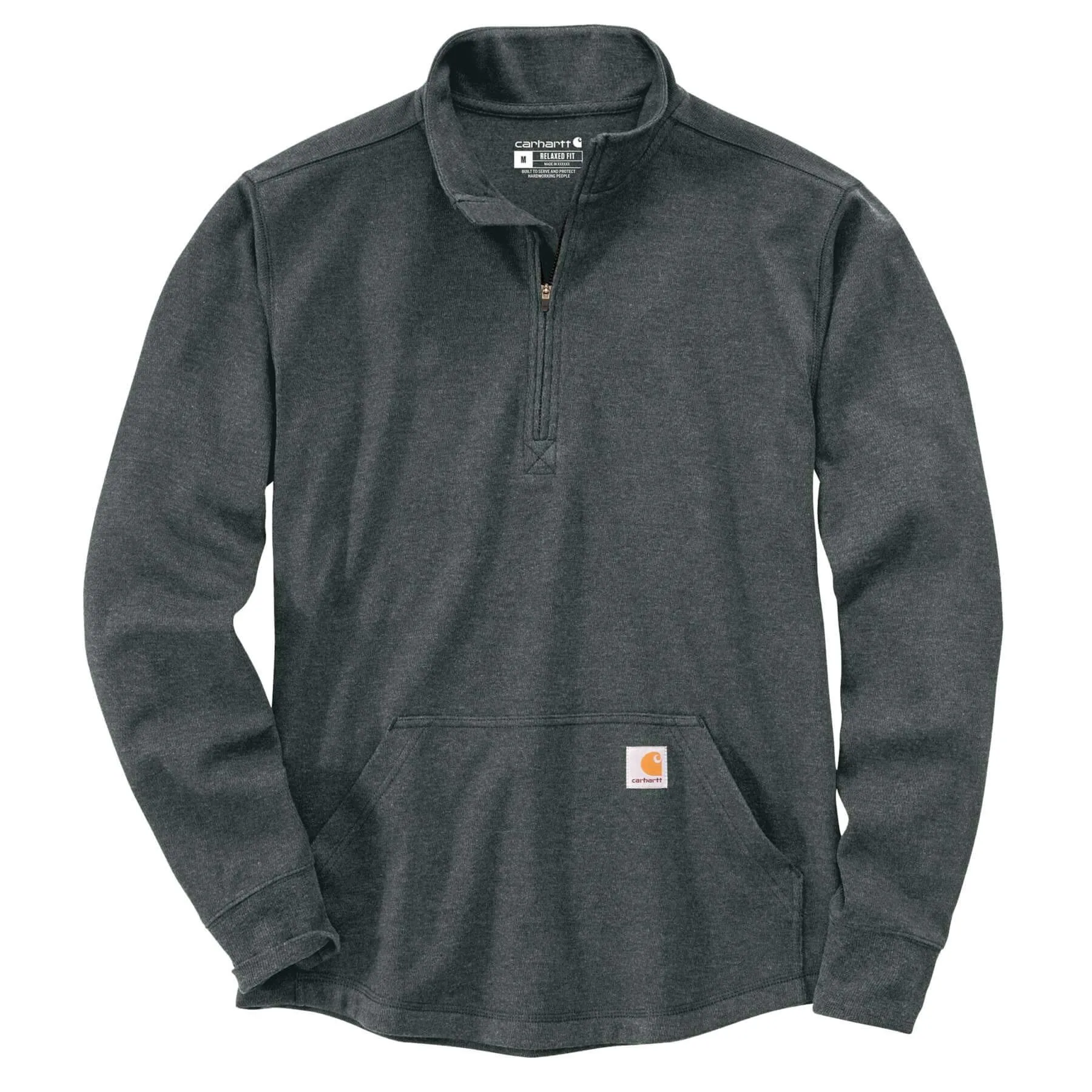 Carhartt Half Zip Relaxed Fit Thermal Long-Sleeve T-Shirt 104428