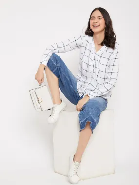 Checked Full Sleeves Casual Shirt