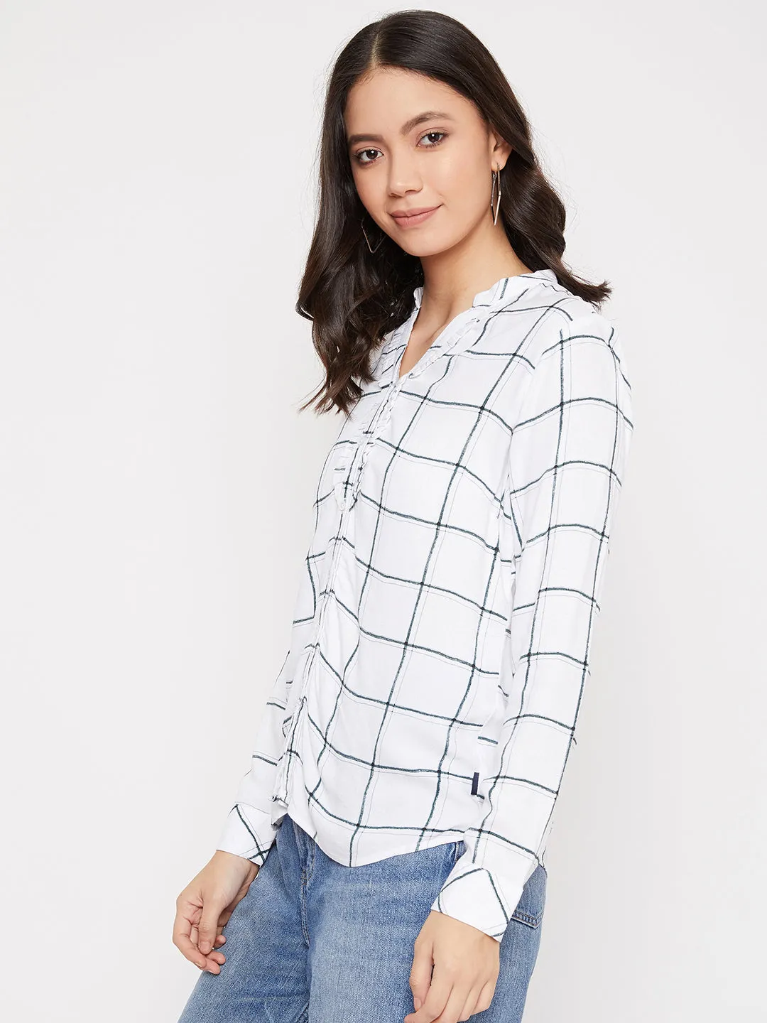 Checked Full Sleeves Casual Shirt