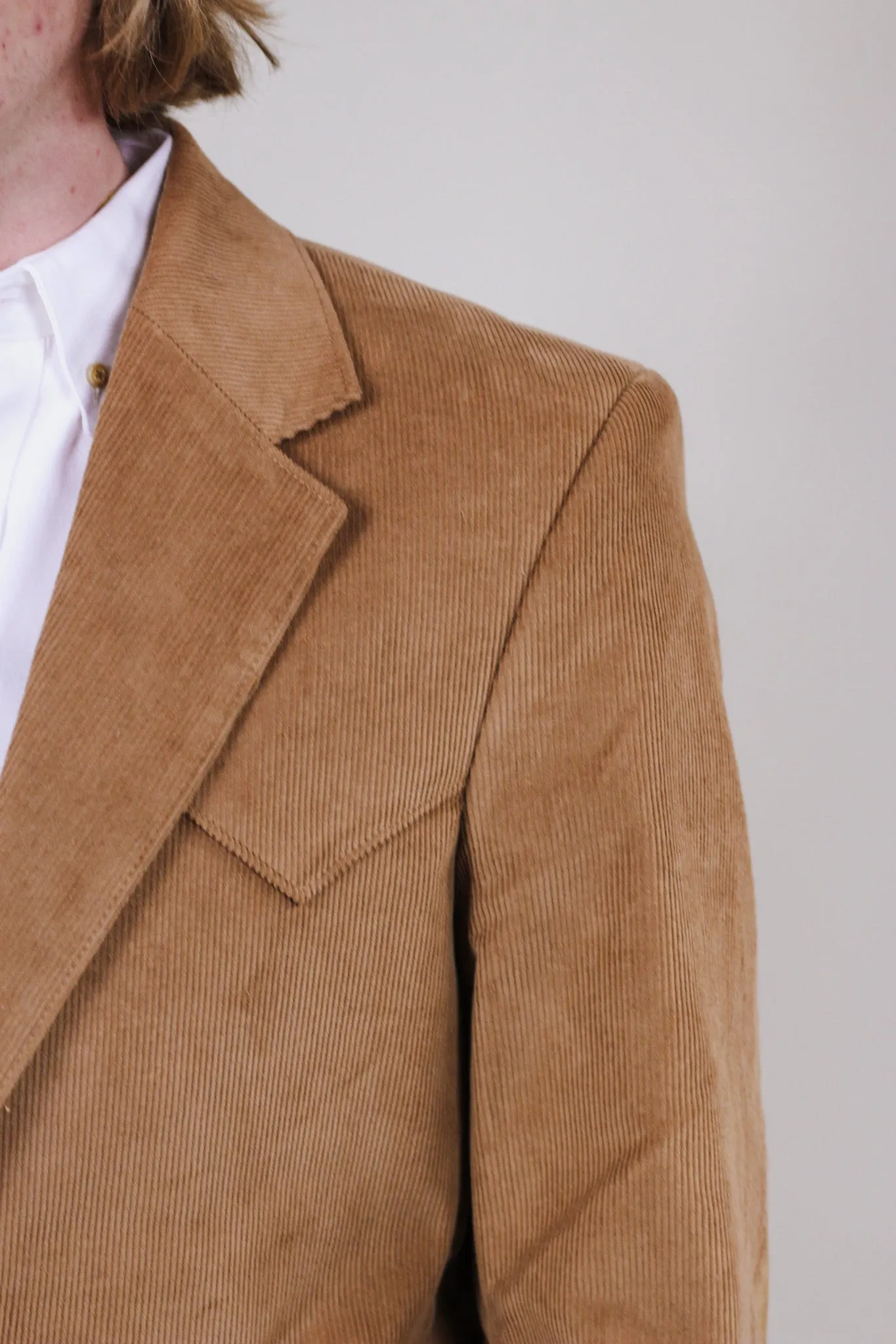 Circle S Mens Camel Lubbock Sportcoat Corduroy Blazer