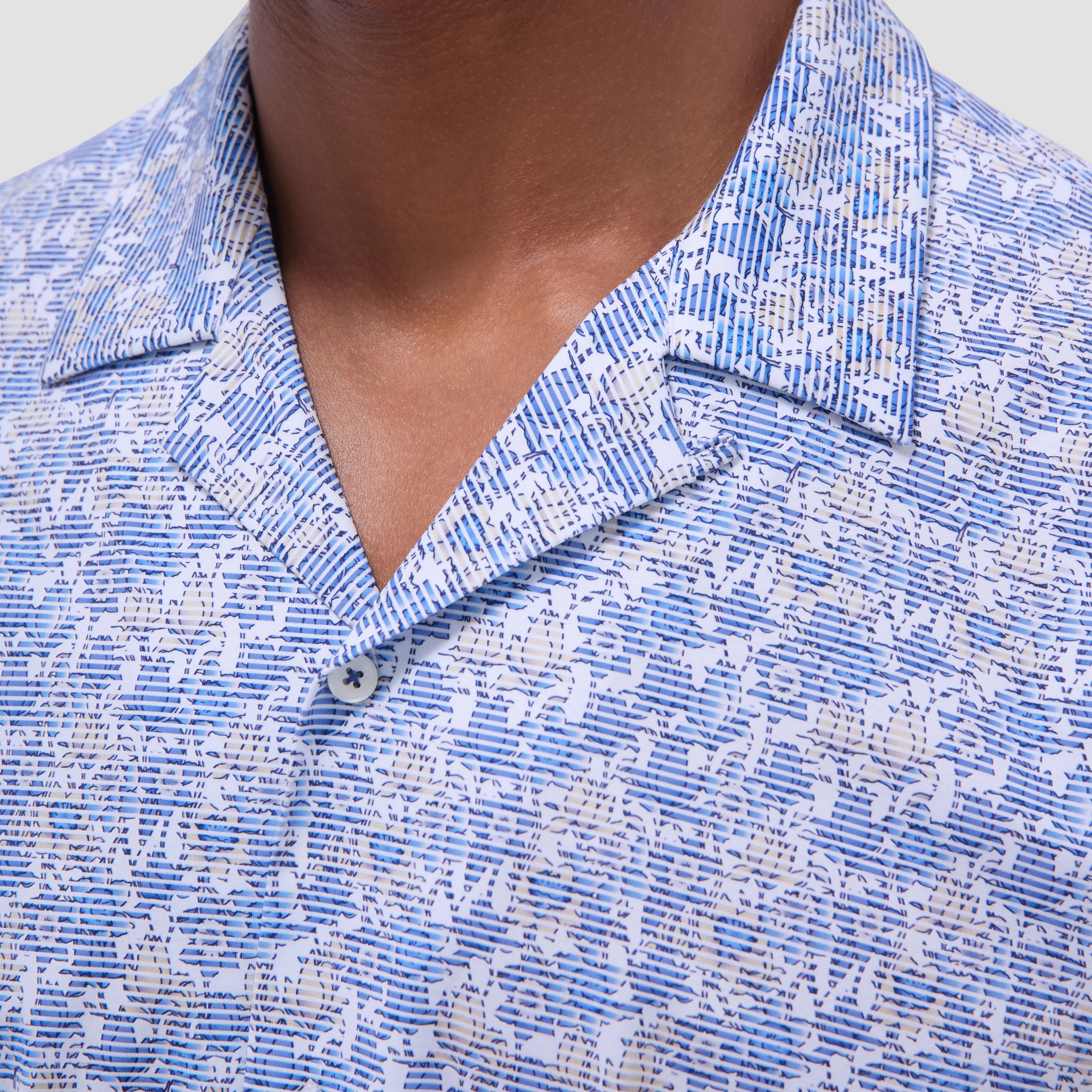 Cole Floral OoohCotton Short-Sleeve Camp Shirt