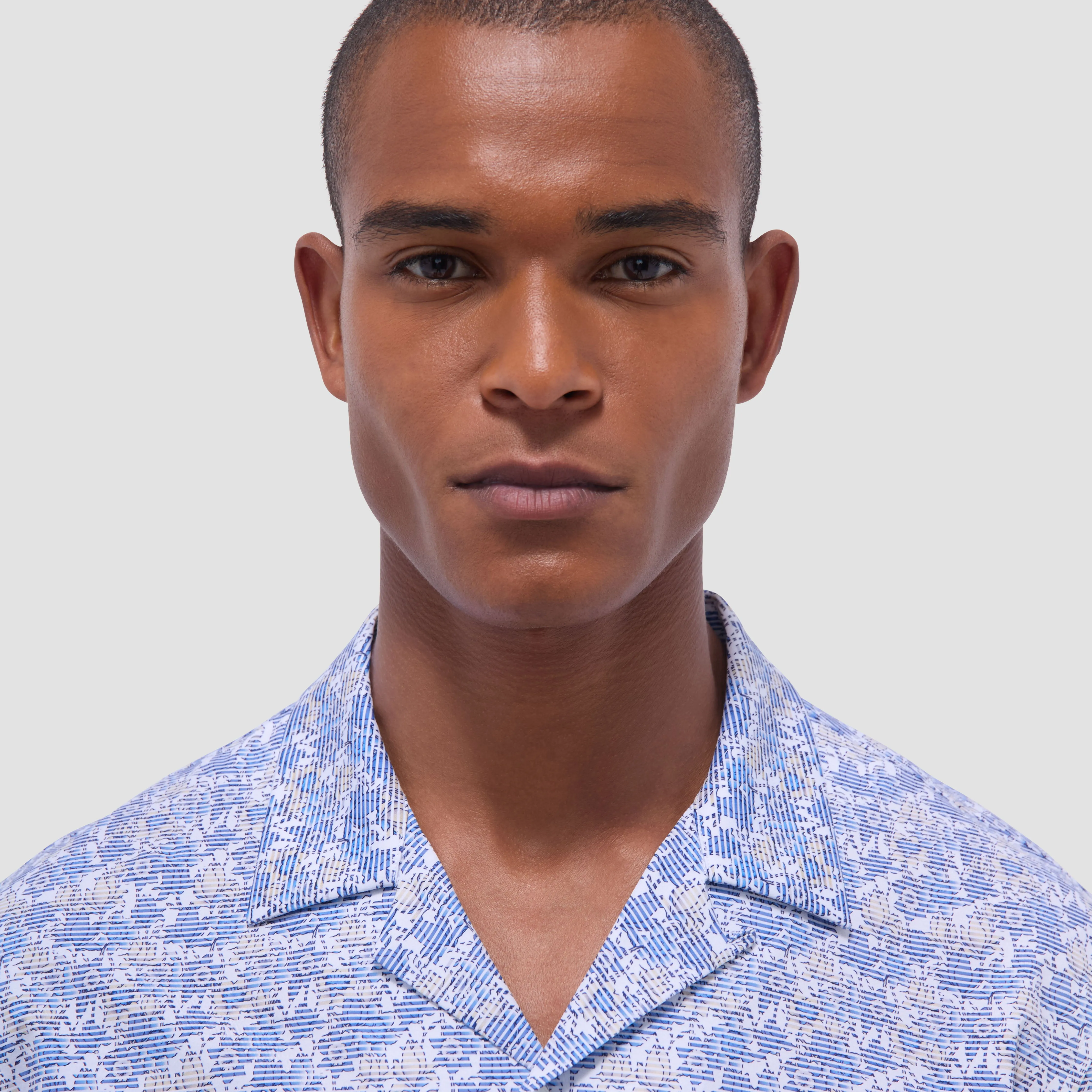 Cole Floral OoohCotton Short-Sleeve Camp Shirt