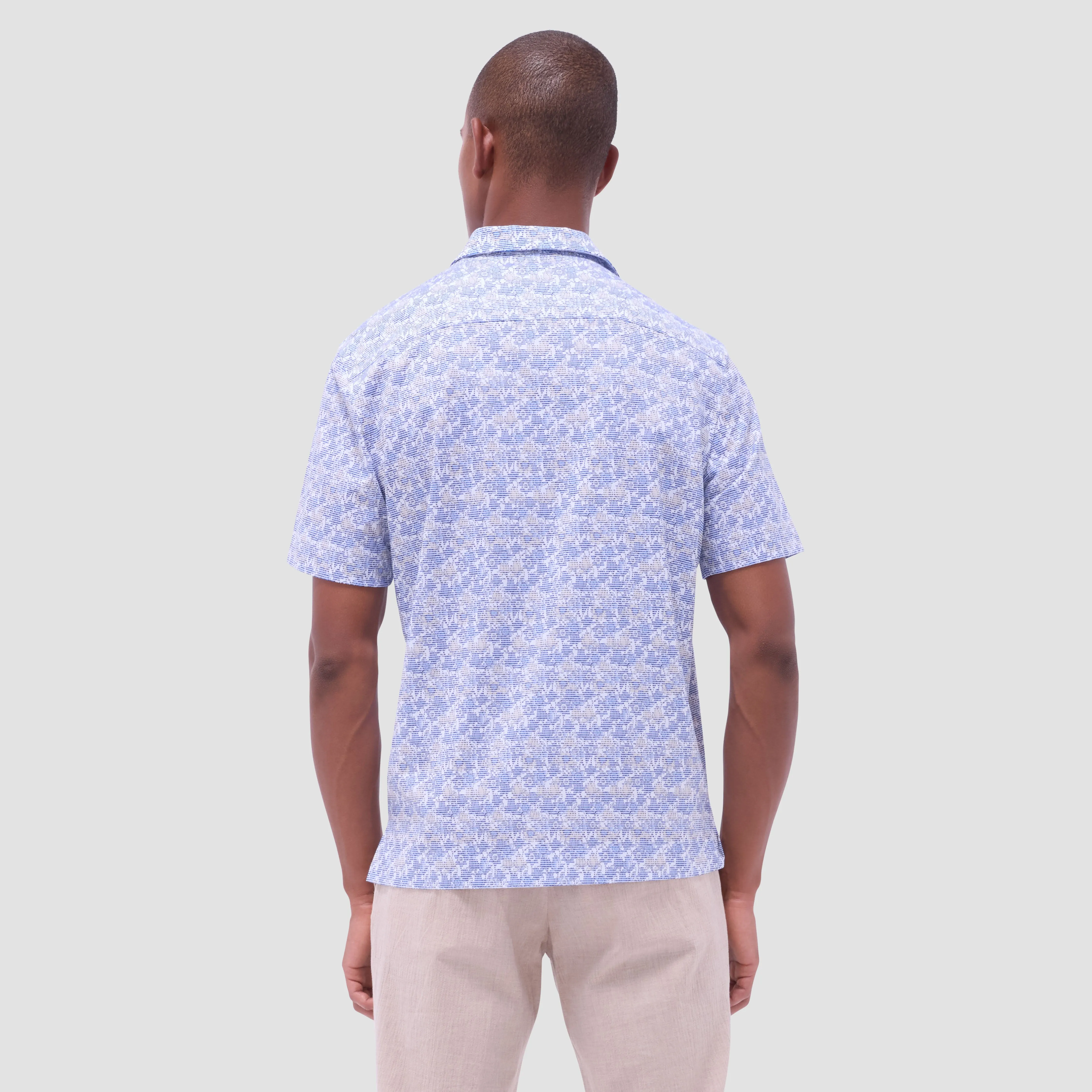 Cole Floral OoohCotton Short-Sleeve Camp Shirt