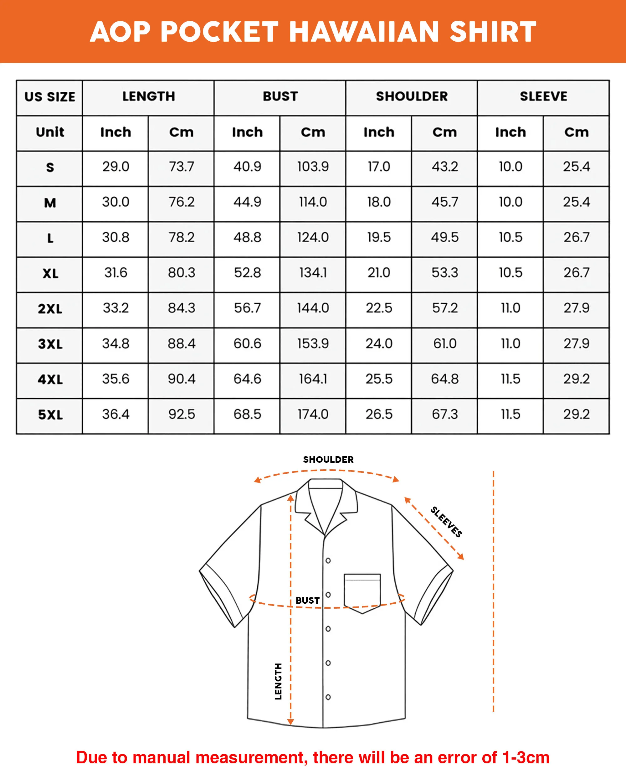Customized Photo Pocket Hawaiian Shirt for Man Woman - Personalized Hawaiian Shirt with Face - Custom Father's Day Gift for Dad