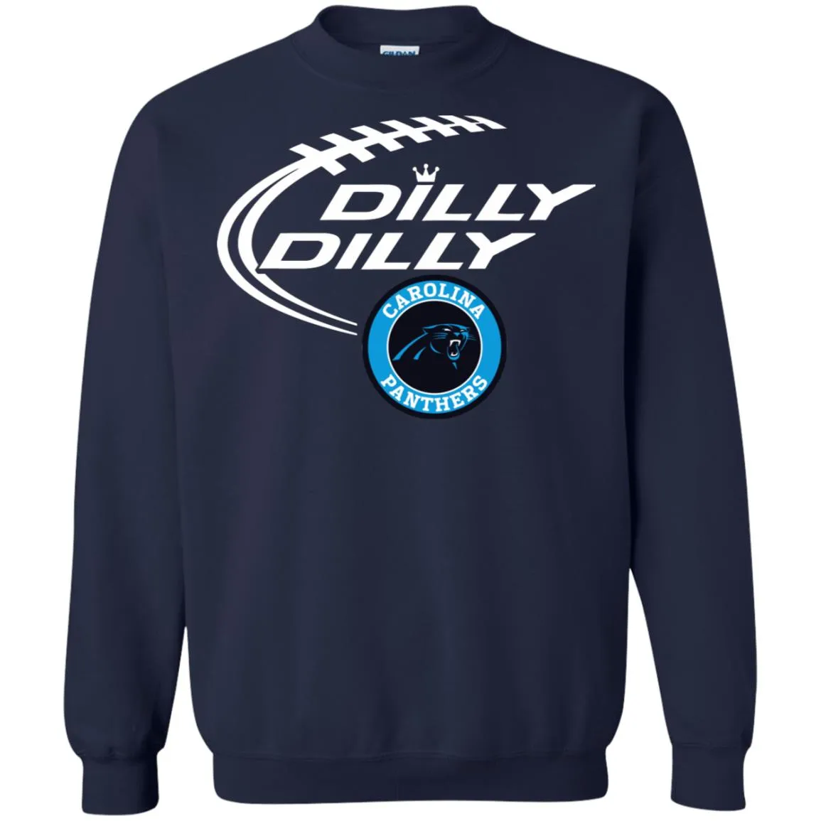 Dilly Dilly Carolina Panthers Nfl Football Unisex Crewneck Pullover Sweatshirt