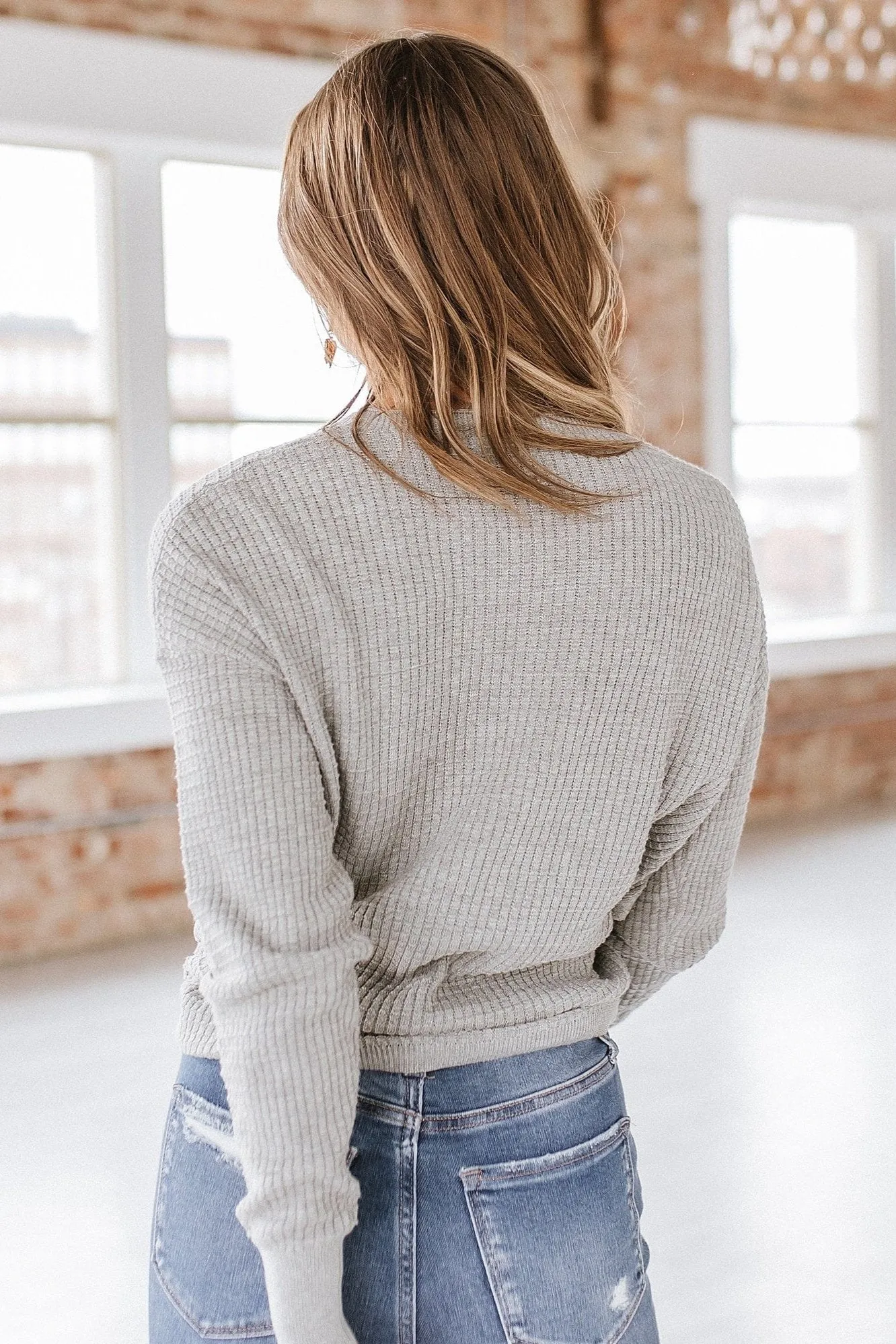 Emmarie Knit Wrap Top