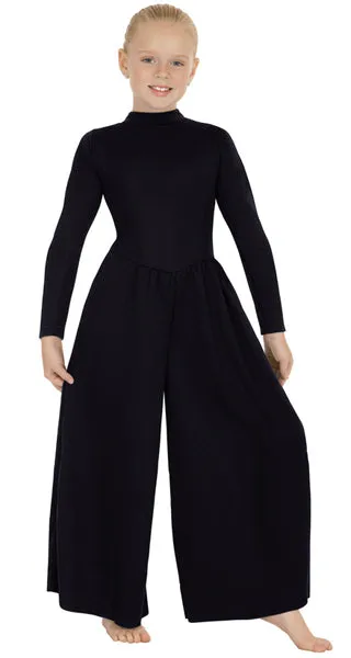 Eurotard 13846 Womens Simplicity Long Sleeve Praise Jumpsuit