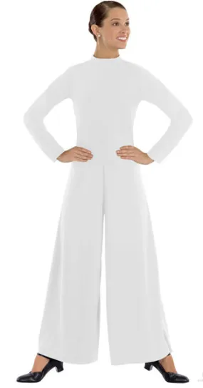 Eurotard 13846 Womens Simplicity Long Sleeve Praise Jumpsuit