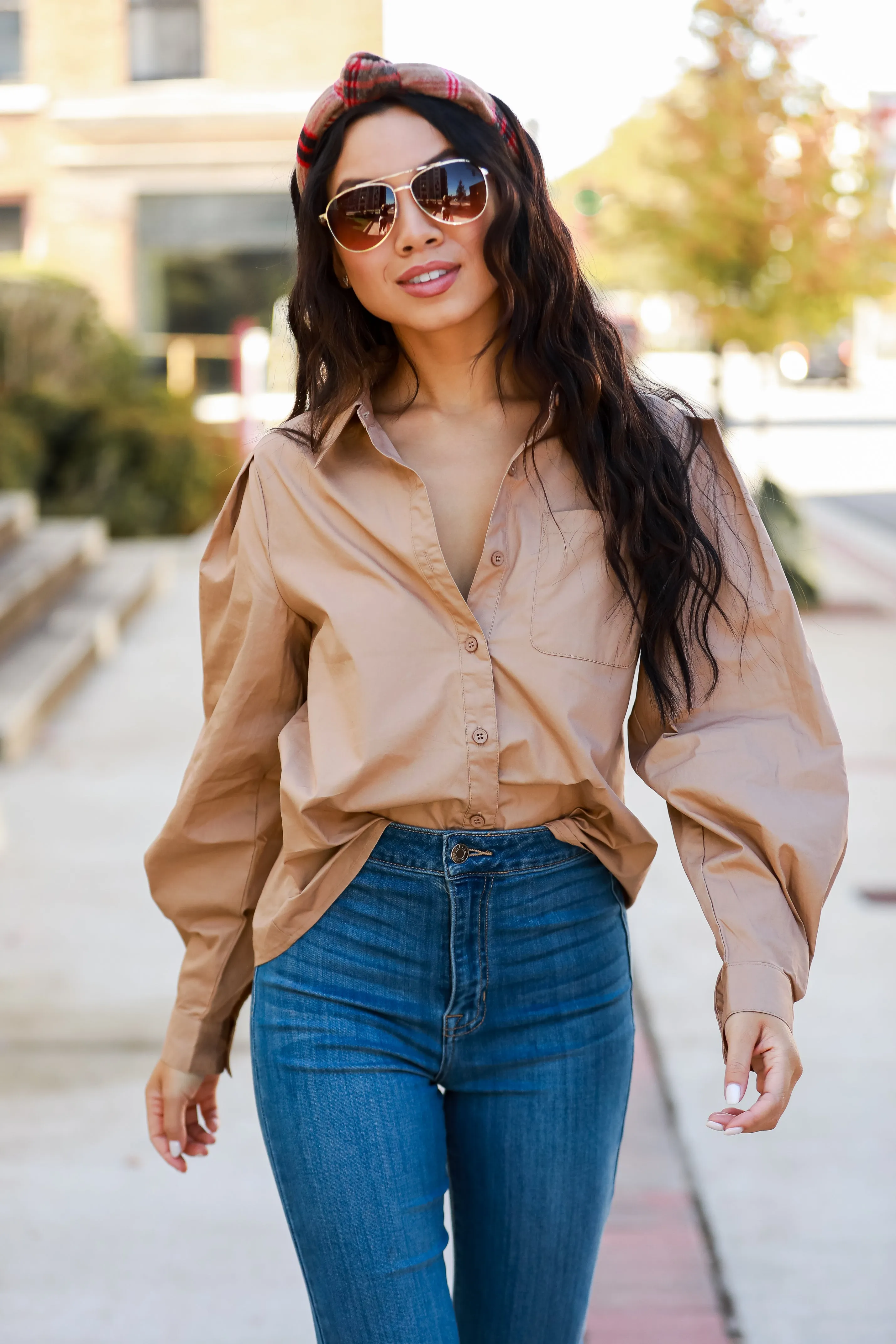 FINAL SALE - Essential Sophistication Button-Up Blouse - DOORBUSTER