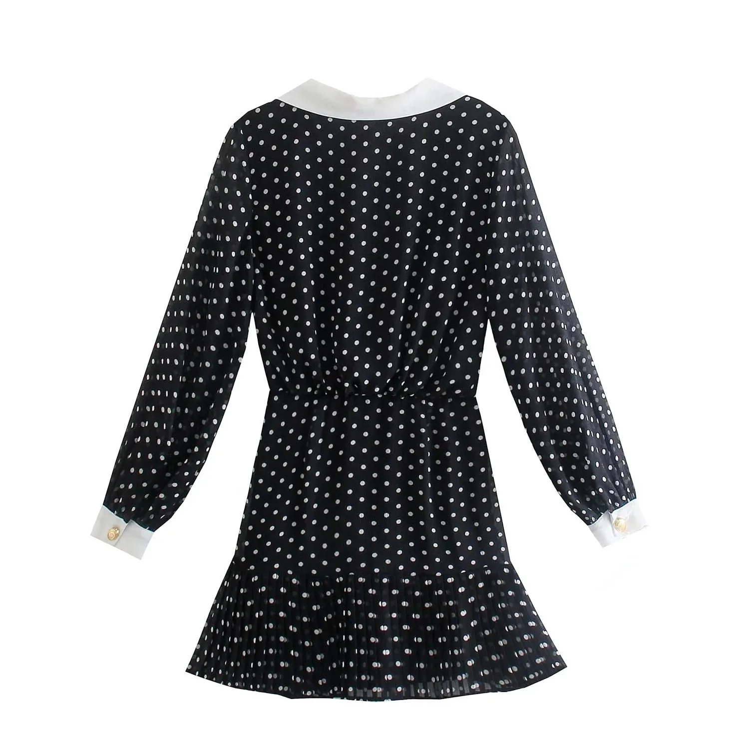 FLYTONN-Sexy spring and summer dresses, party dresses, graduation gifts,Bliss Vintage Polka Dot Dress