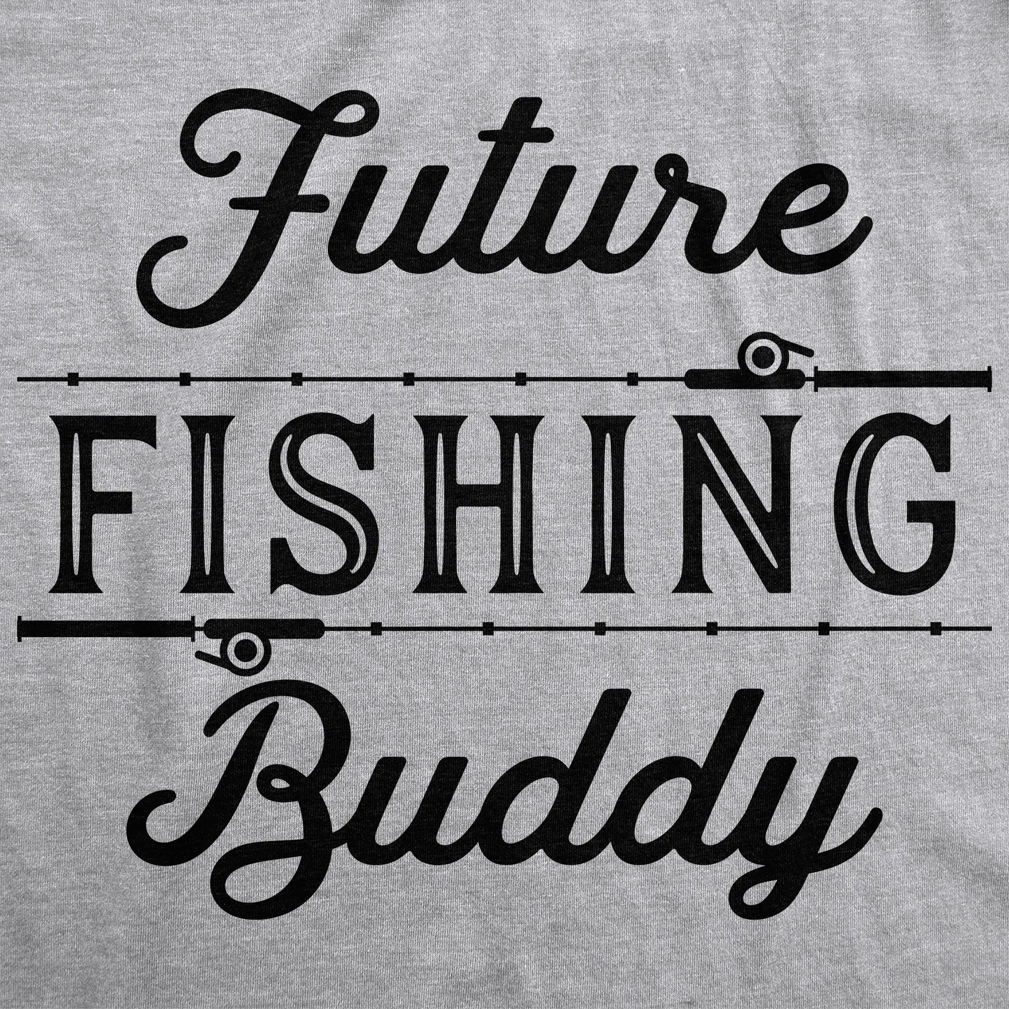 Future Fishing Buddy Baby Bodysuit