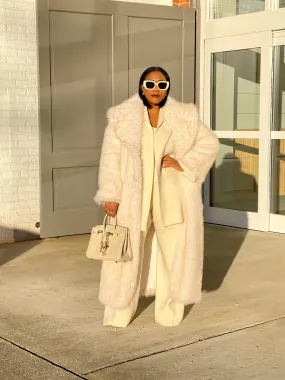 Glacier Faux Fur Coat