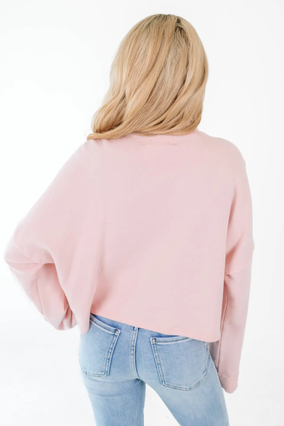 Go For A Walk Sweatshirt - Pink