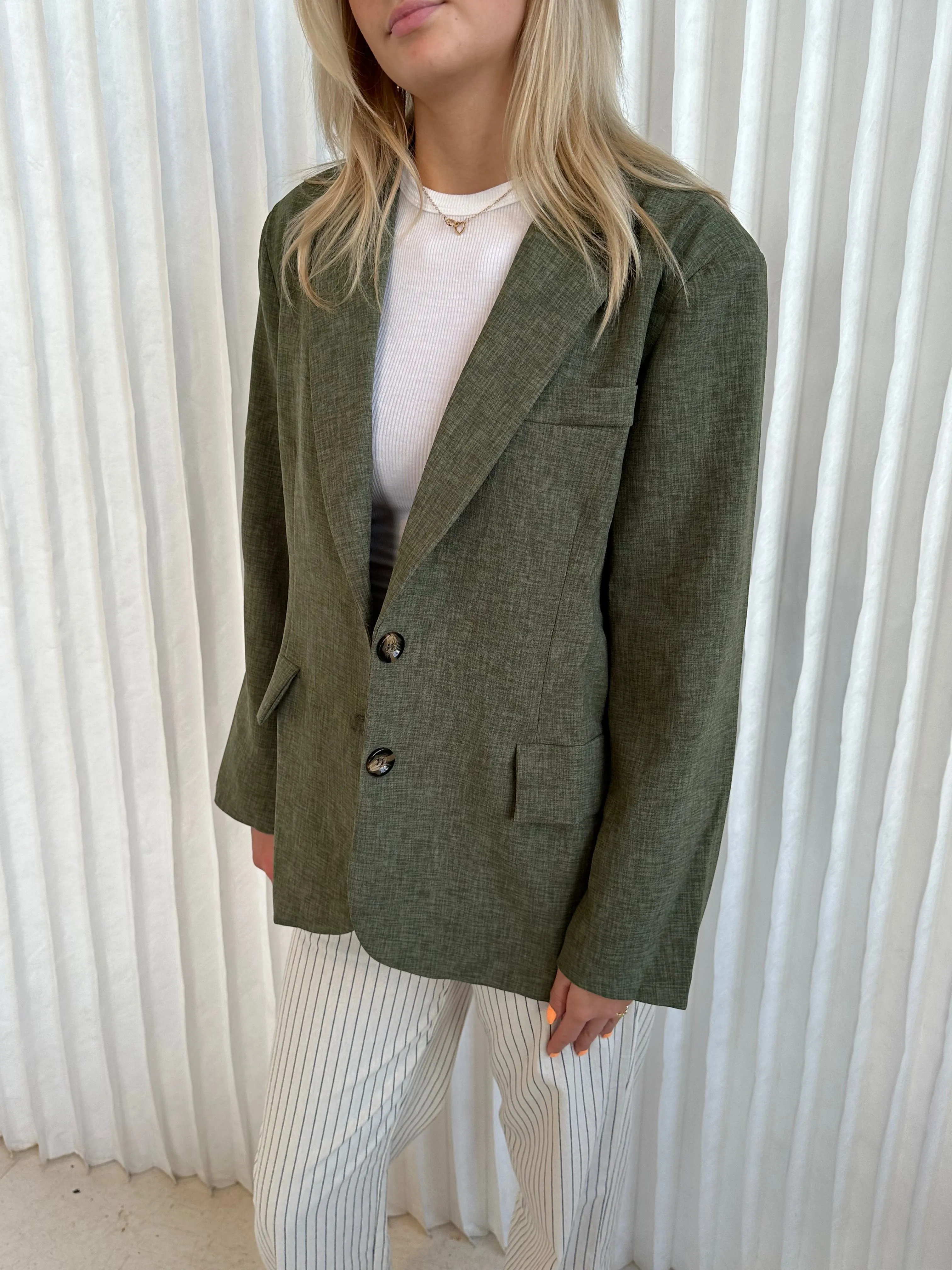 Gry oversized blazer - Khaki