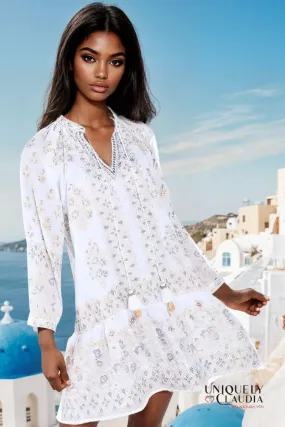 Ivanna Embellished Tunic Dress