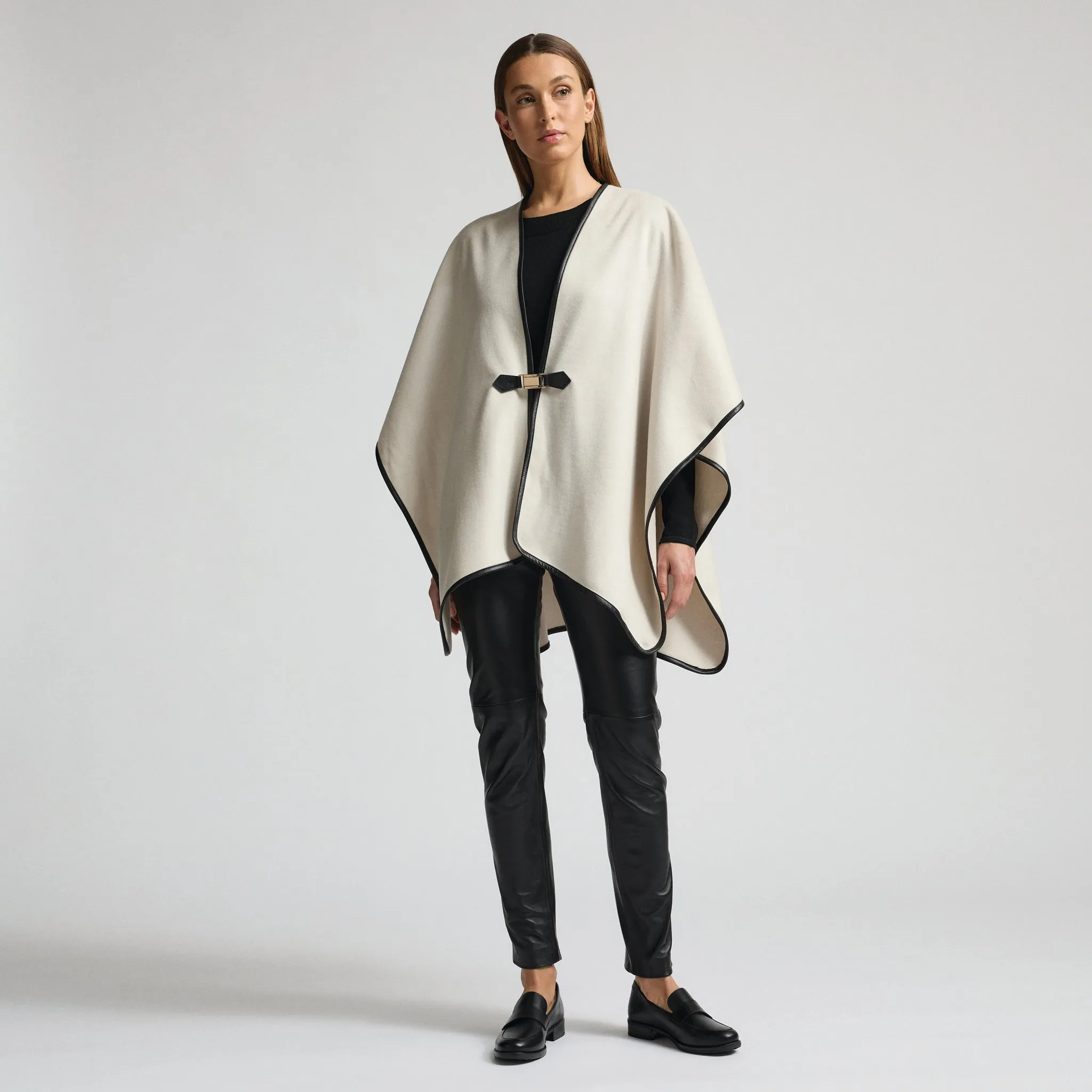 Karson Cape - Milk