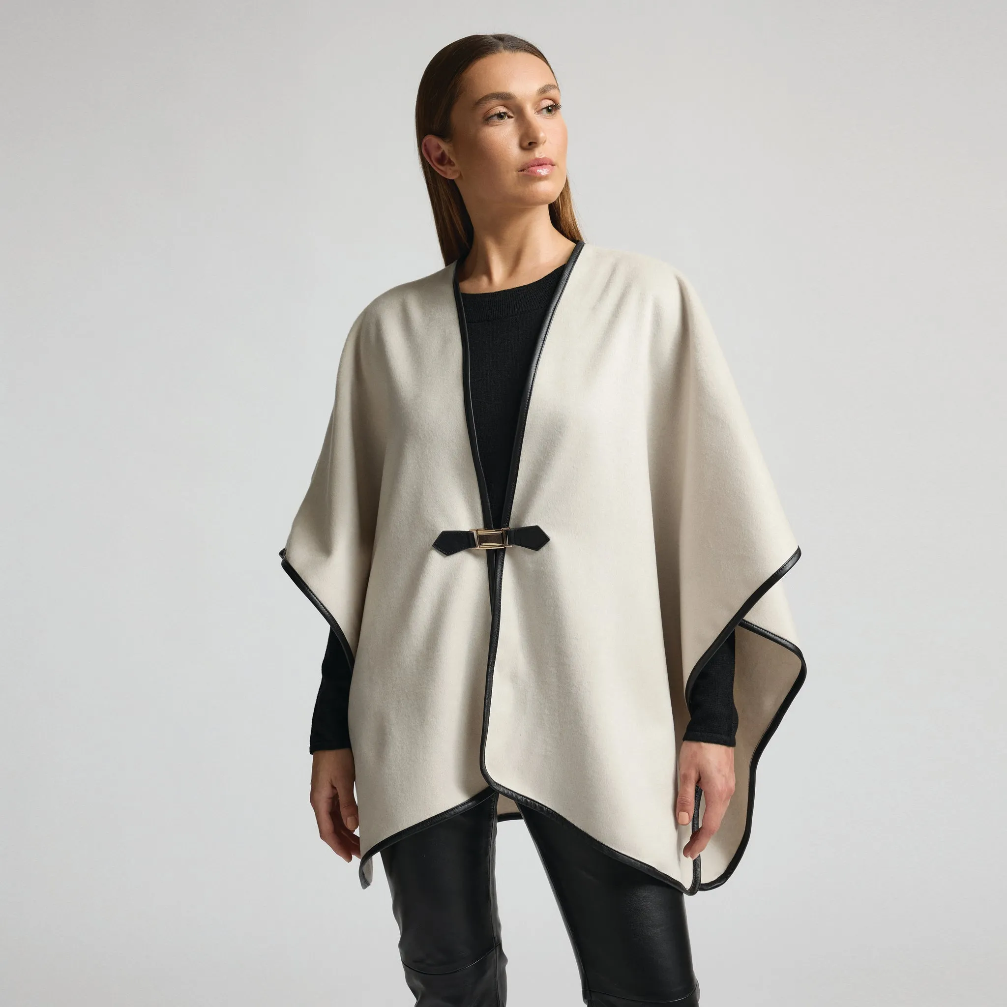 Karson Cape - Milk