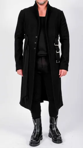 Long Coat with 3 Belts