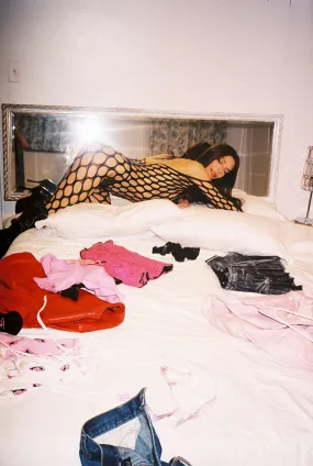 Mesh catsuit vintage