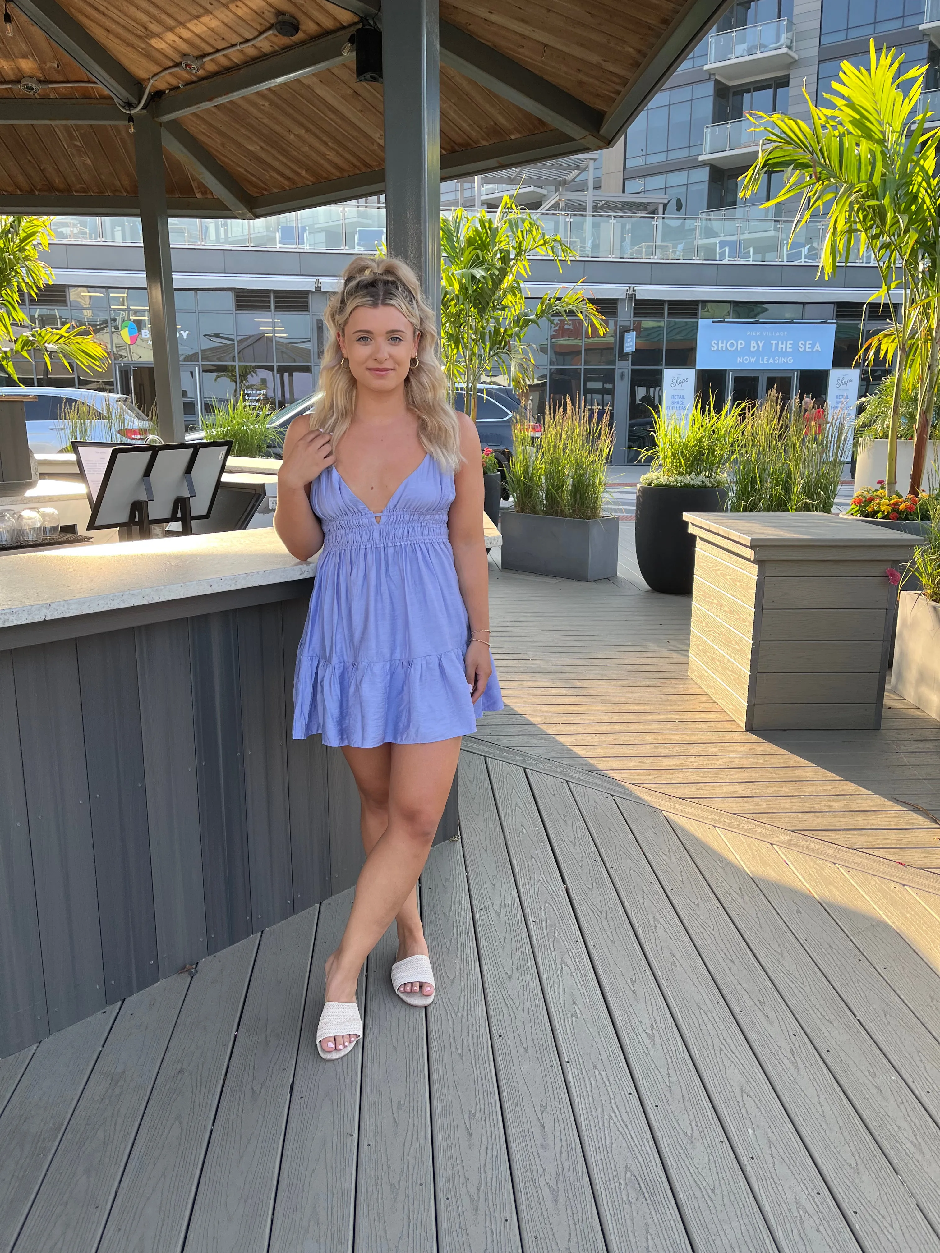 Misty Lavender Dress