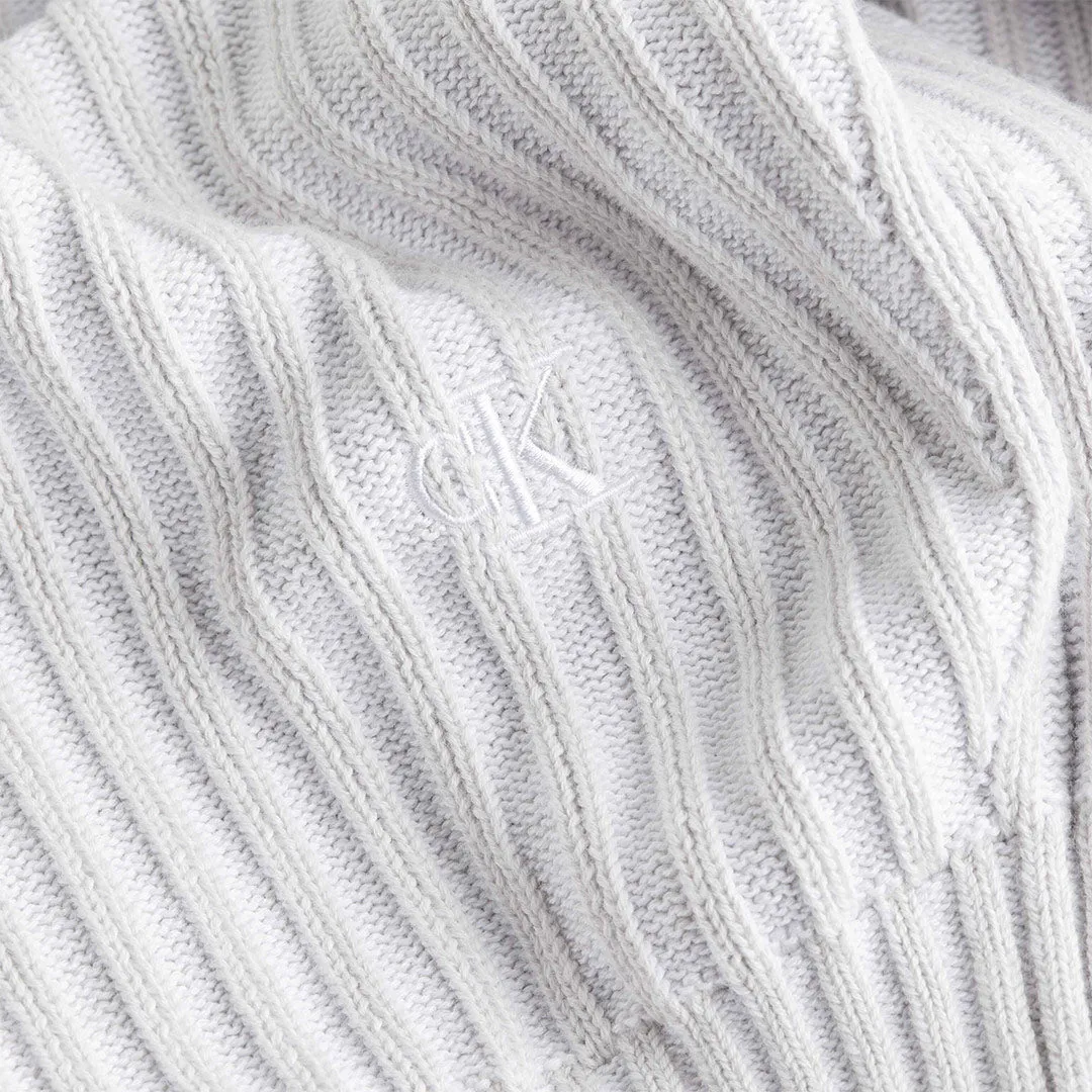 PLATED SWEATER CARDIGAN