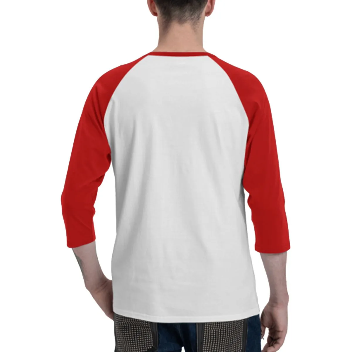 Sarcastic Sasquatch “See no evil...”  3/4 Sleeve Cotton Baseball Shirt