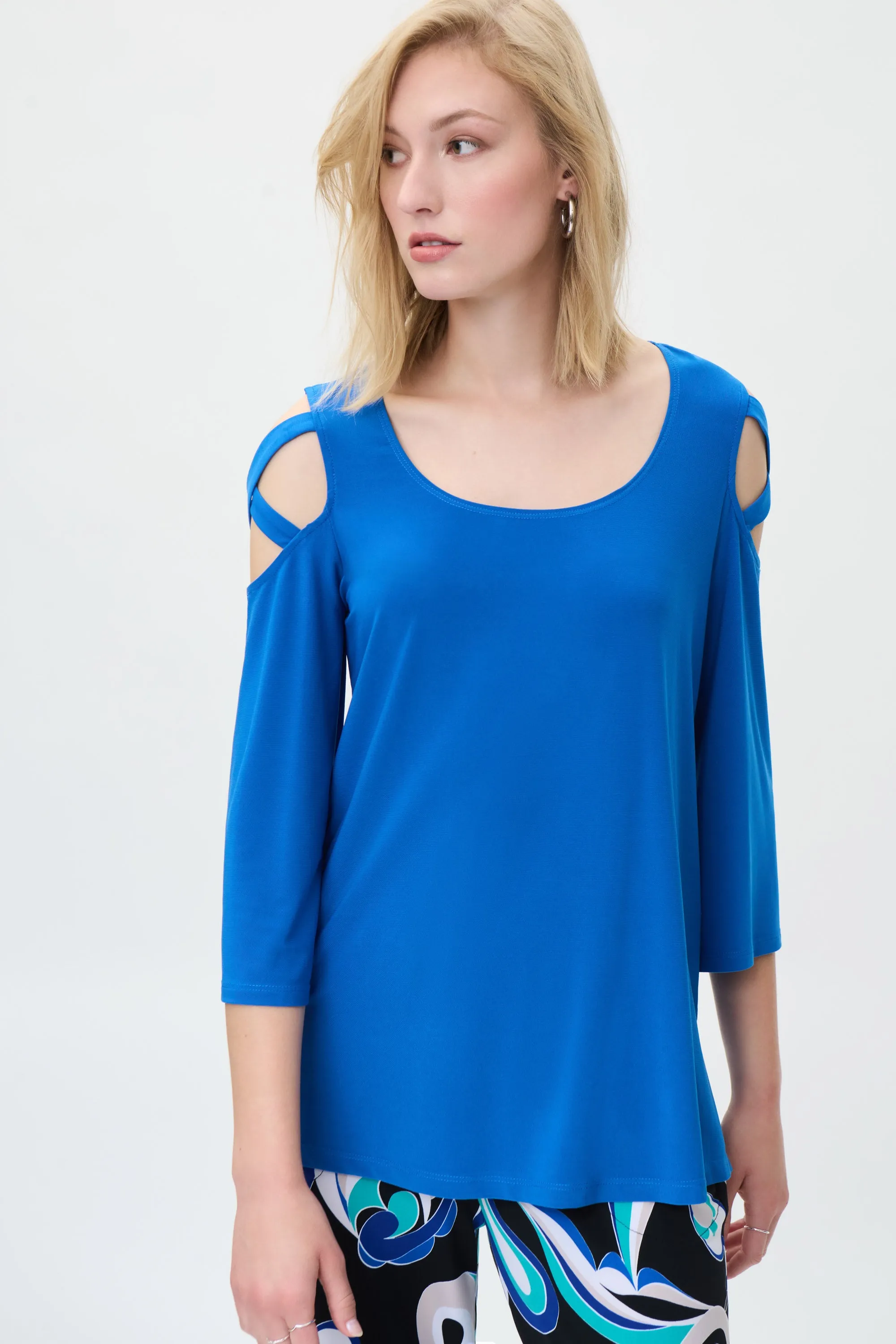 Silky Knit High Low Tunic