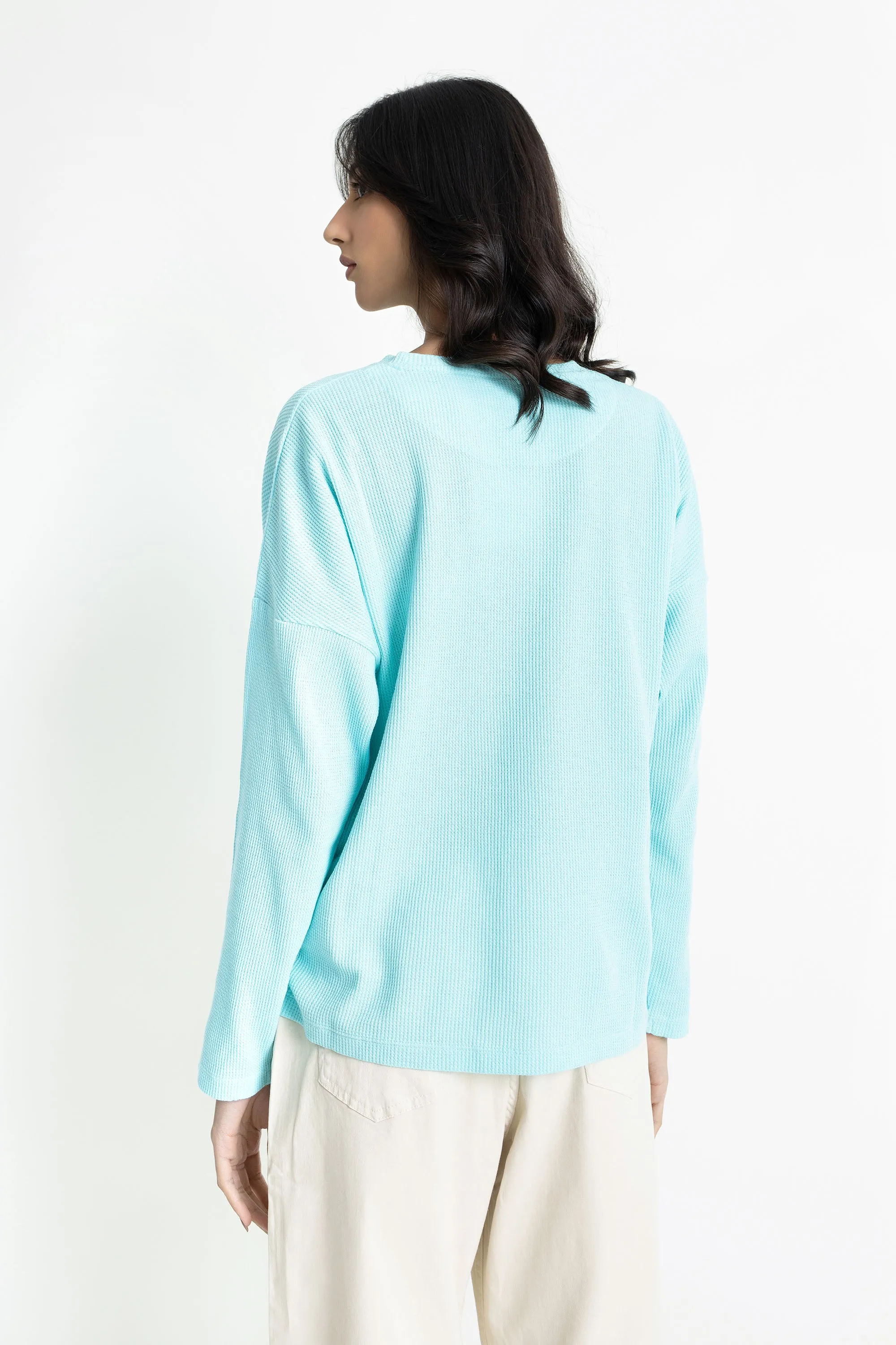 The Oversized Blue T-Shirt