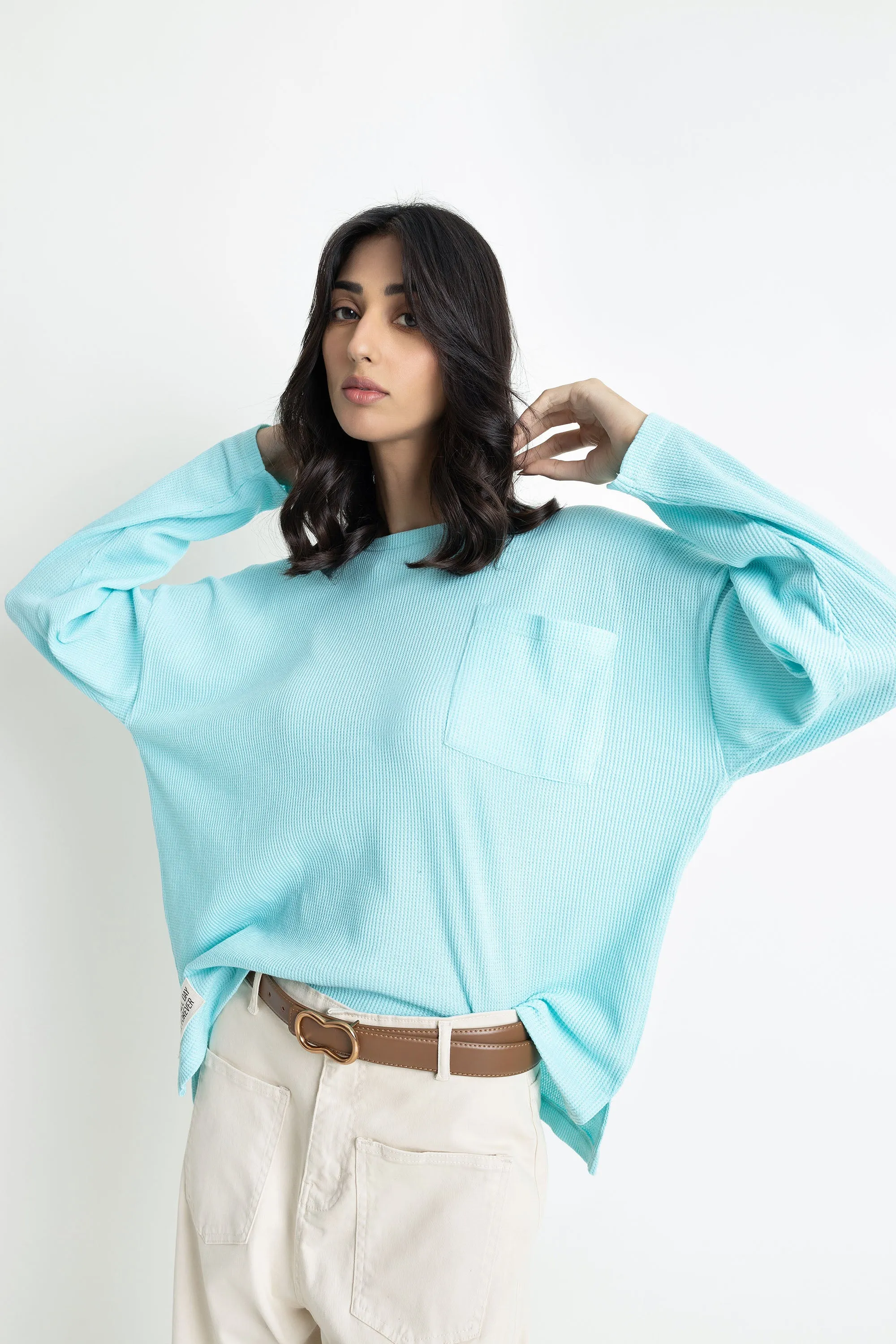 The Oversized Blue T-Shirt