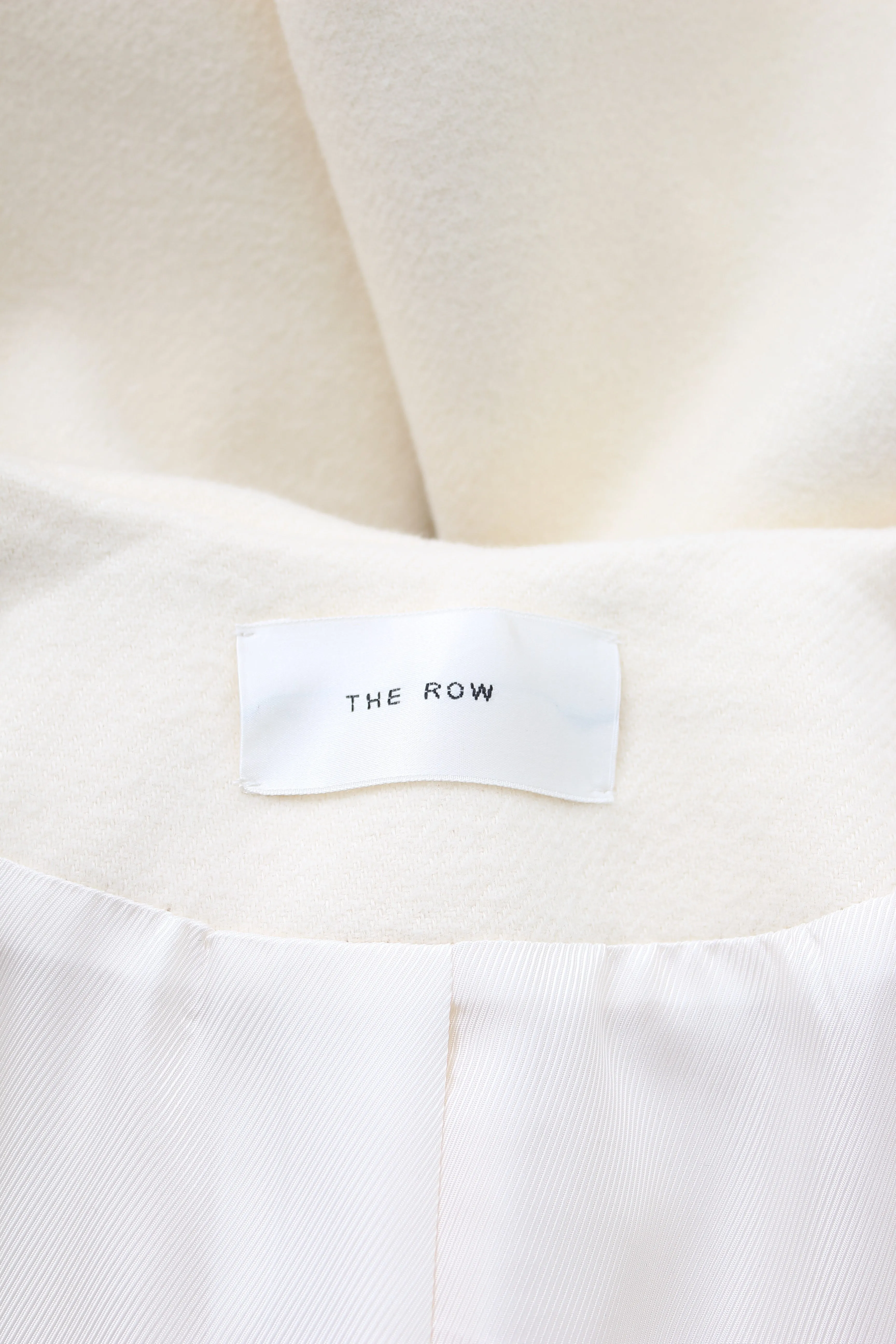 The Row Hooded Wool-Blend Oversized Coat