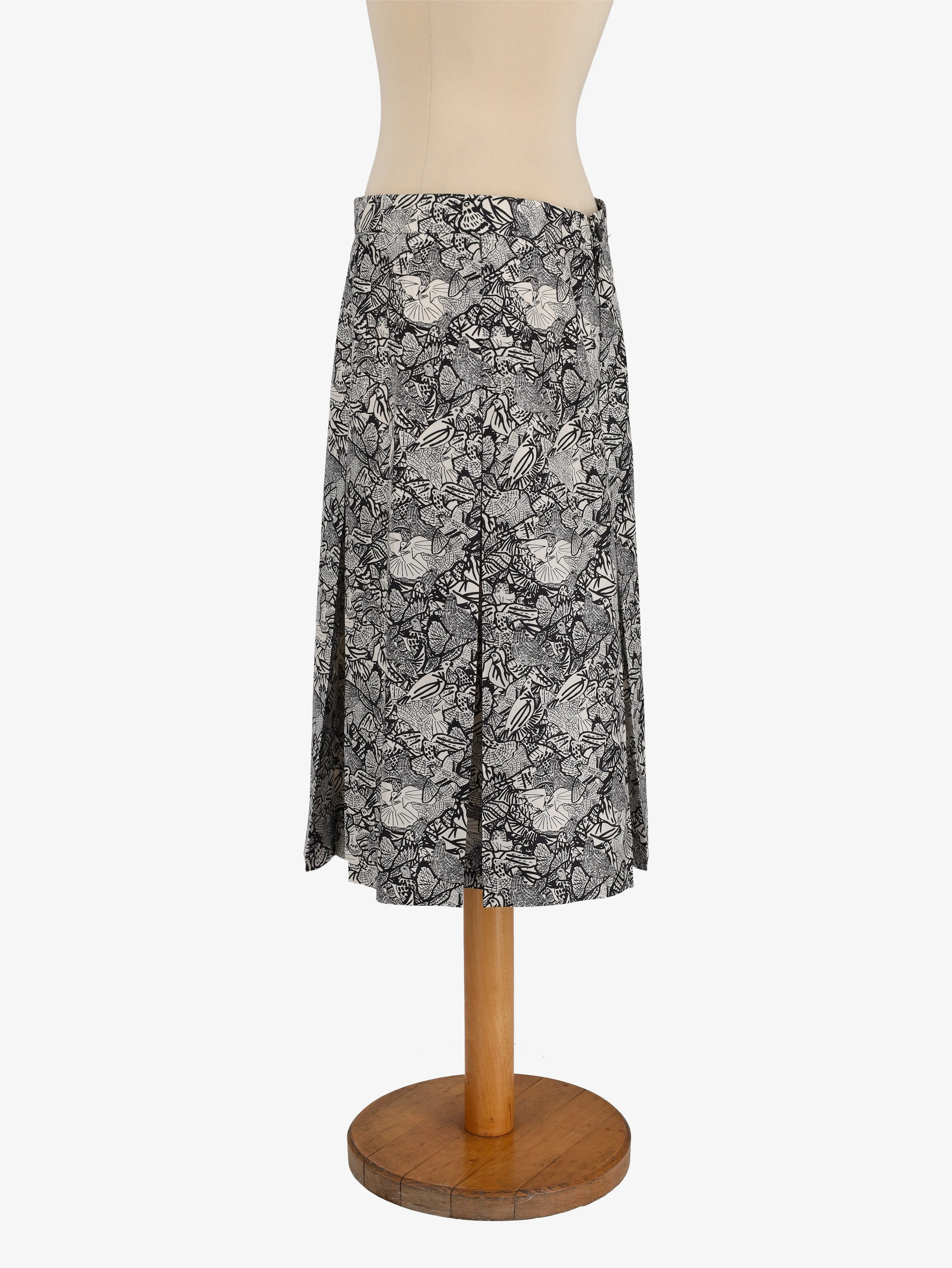 Yves Saint Laurent Patterned Skirt